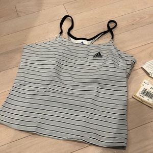 Adidas Striped Tank